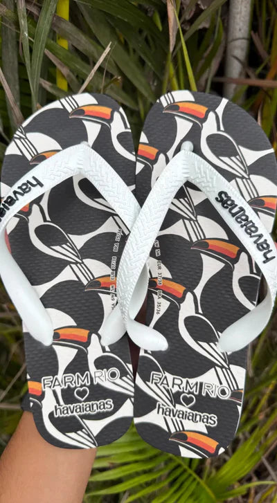 Chinelo Farm x Havaianas - Tucano
